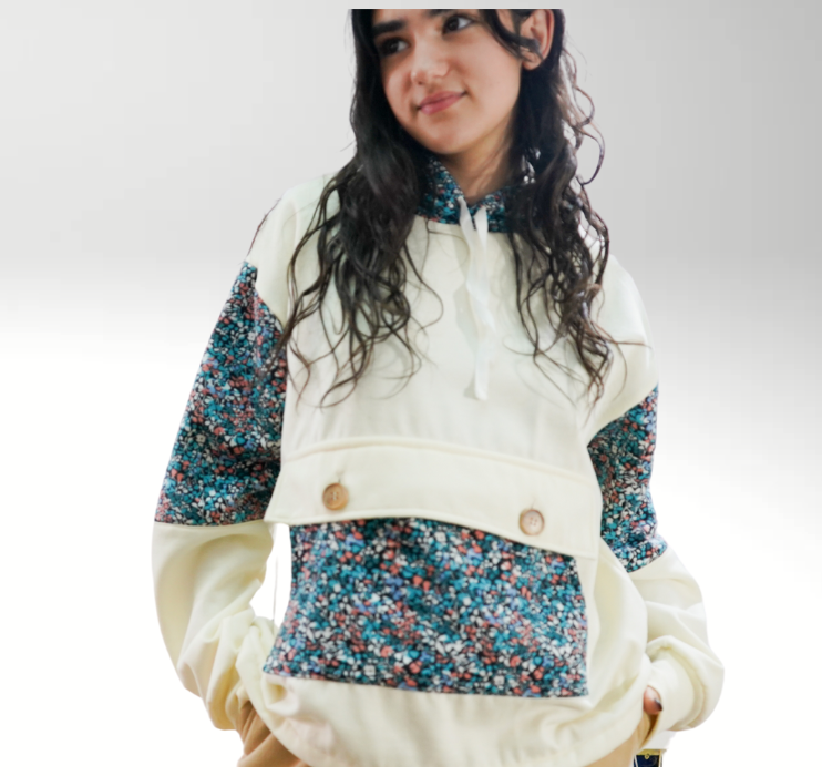 Emma Hoodie Aguamarina